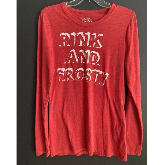 PINK Victoria's Secret Other - Victoria’s Secret PINK “Pink And Frosty” Shirt